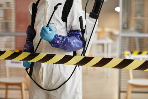 Professional Crime Scene Cleanup technician working in Harrington Park, NJ